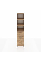 Hyperion Dolap 3 Raflı 3 Çekmeceli 44x44x195