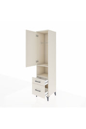 Hyperion Dolap 2 Raflı 2 Çekmeceli Tek Askılı 44x44x195 Aytaşı-Aytaşı