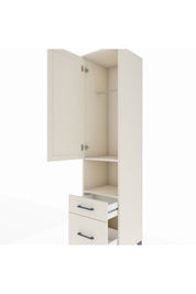 Hyperion Dolap 2 Raflı 2 Çekmeceli Tek Askılı 44x44x195 Aytaşı-Aytaşı