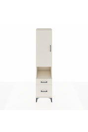 Hyperion Dolap 4 Raflı 2 Çekmeceli Tek Kapaklı 44x44x195 Aytaşı-Aytaşı