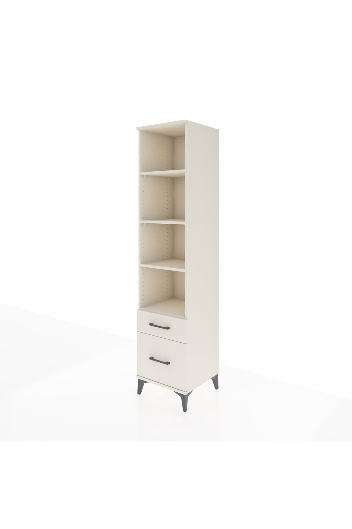 Hyperion Dolap 4 Raflı 2 Çekmeceli 44x44x195 Aytaşı-Aytaşı