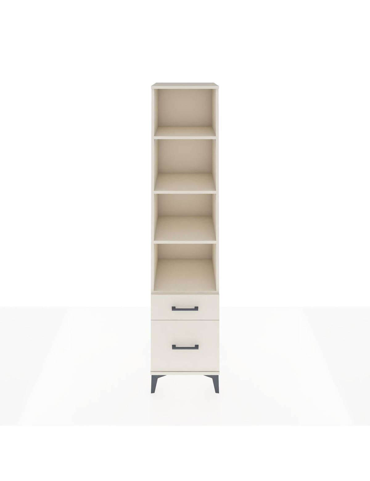 Hyperion Dolap 4 Raflı 2 Çekmeceli 44x44x195 Aytaşı-Aytaşı