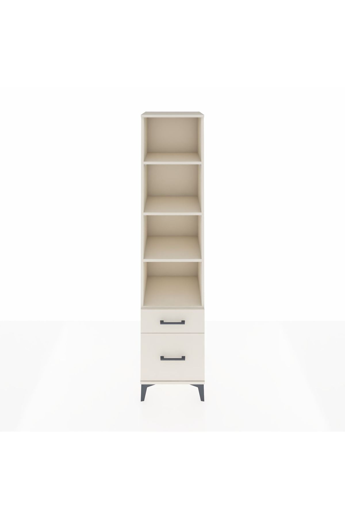 Hyperion Dolap 4 Raflı 2 Çekmeceli 44x44x195 Aytaşı-Aytaşı