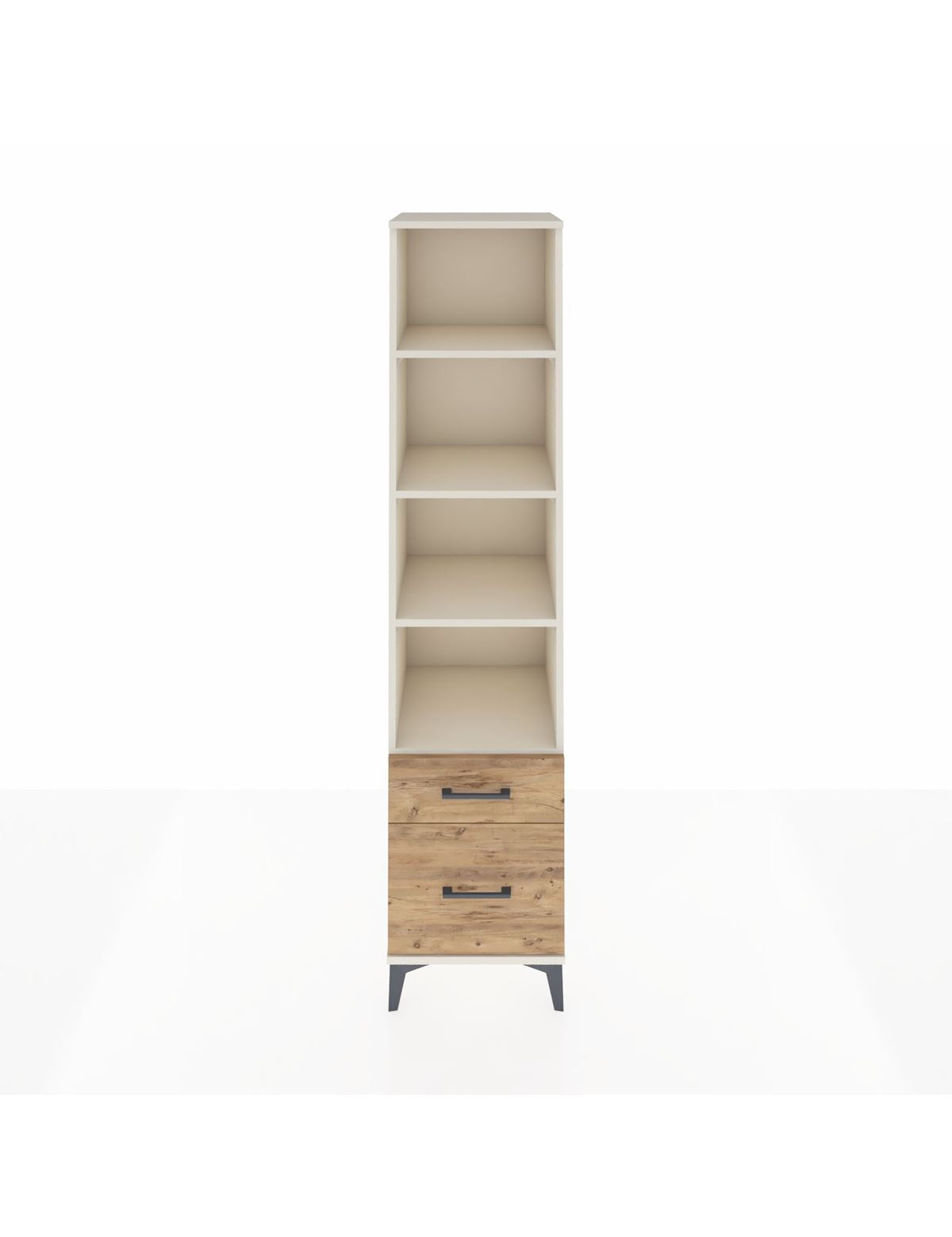 Hyperion Dolap 4 Raflı 2 Çekmeceli 44x44x195 Aytaşı-Çam