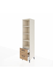 Hyperion Dolap 4 Raflı 2 Çekmeceli 44x44x195 Aytaşı-Çam