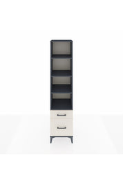 Hyperion Dolap 4 Raflı 2 Çekmeceli 44x44x195 Antrasit-Aytaşı