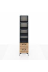 Hyperion Dolap 4 Raflı 2 Çekmeceli 44x44x195