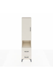 Hyperion Dolap 4 Raflı 2 Çekmeceli Tek Kapaklı 44x44x195 Aytaşı-Aytaşı