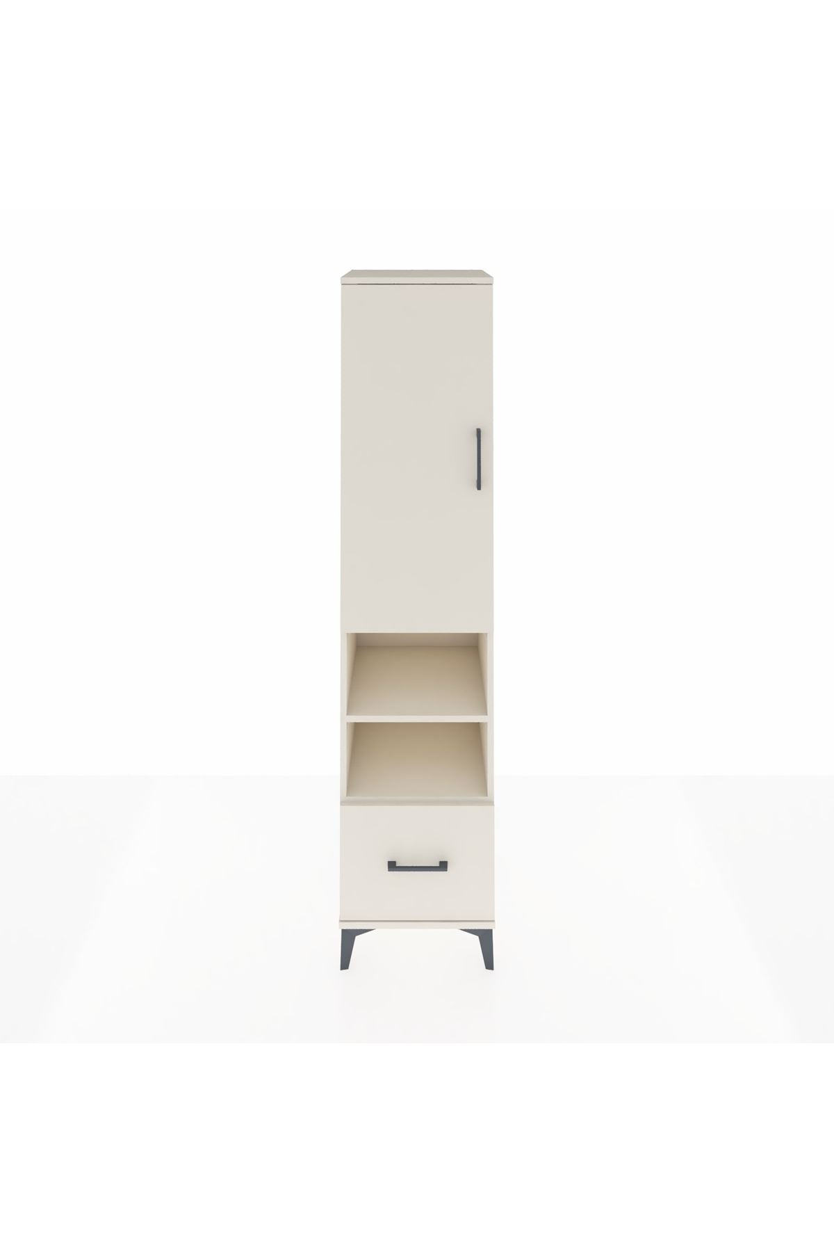 Hyperion Dolap 5 Raflı Tek Çekmeceli Tek Kapaklı 44x44x195 Aytaşı-Aytaşı