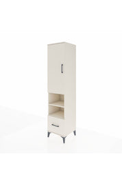 Hyperion Dolap 5 Raflı Tek Çekmeceli Tek Kapaklı 44x44x195 Aytaşı-Aytaşı