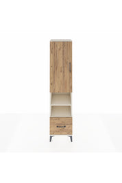 Hyperion Dolap 5 Raflı Tek Çekmeceli Tek Kapaklı 44x44x195 Aytaşı-Çam