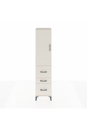 Hyperion Dolap Tek Raflı 3 Çekmeceli Tek Askılı 44x44x195 Aytaşı-Aytaşı