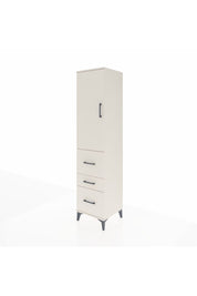 Hyperion Dolap 3 Raflı 3 Çekmeceli Tek Kapaklı 44x44x195 Aytaşı-Aytaşı
