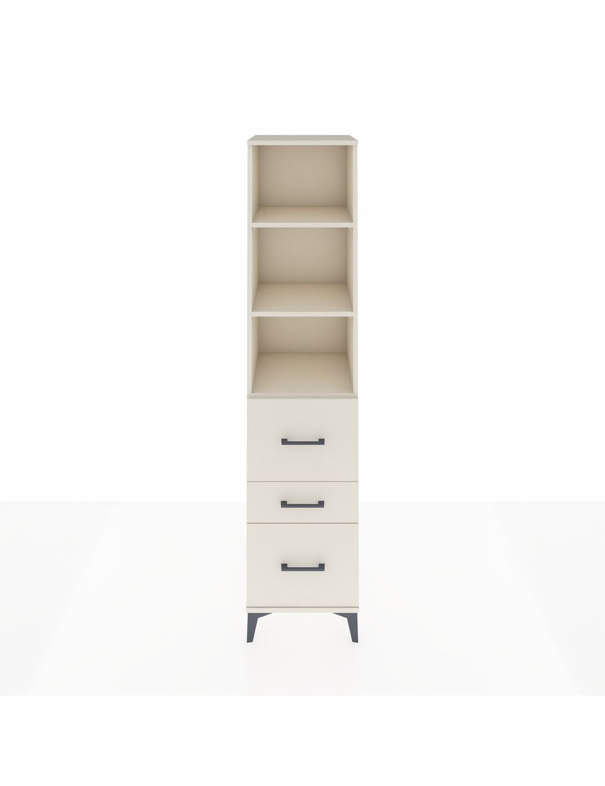 Hyperion Dolap 3 Raflı 3 Çekmeceli 44x44x195 Aytaşı-Aytaşı