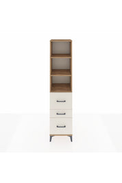 Hyperion Dolap 3 Raflı 3 Çekmeceli 44x44x195 Çam-Aytaşı