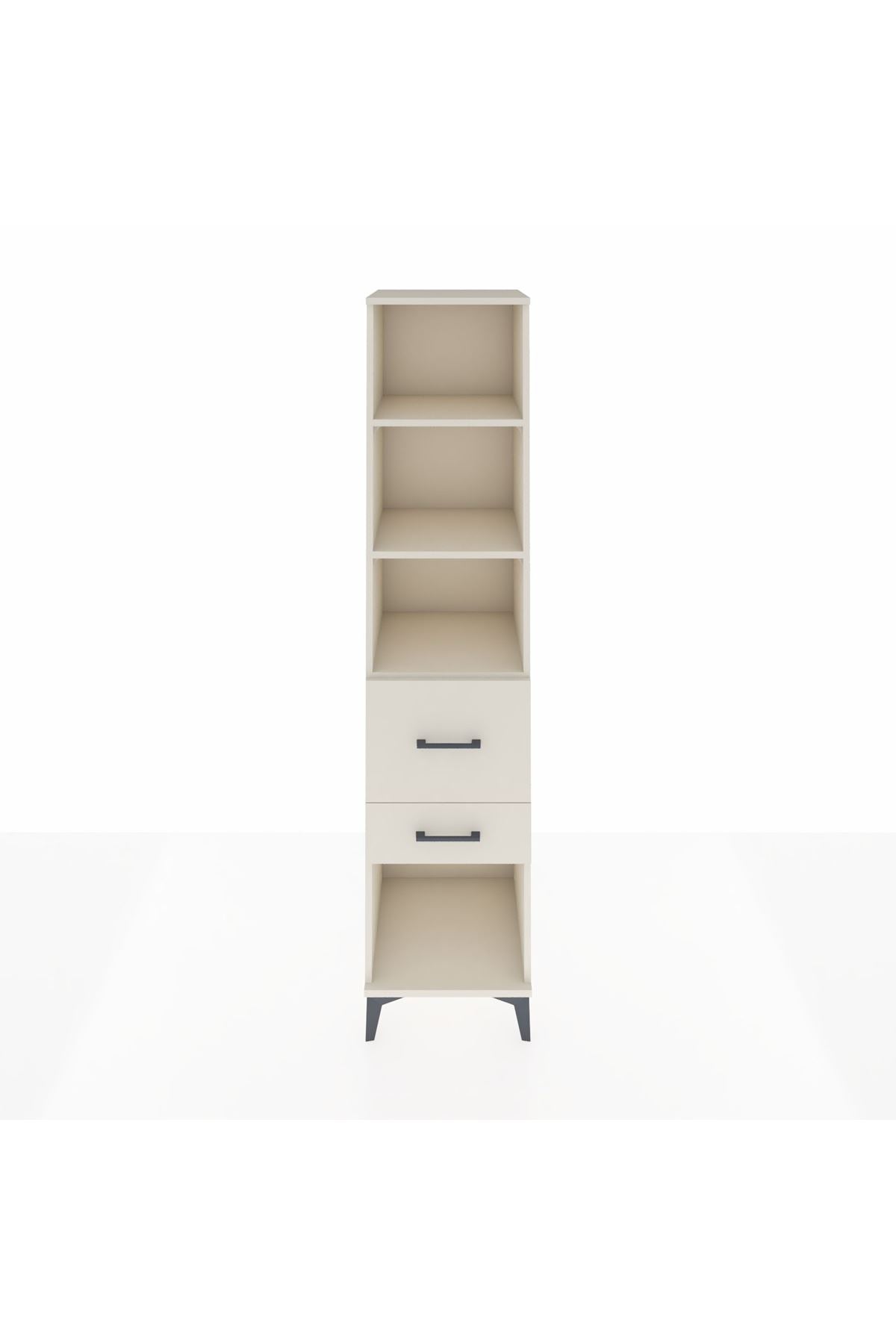 Hyperion Dolap 3 Raflı 2 Çekmeceli 44x44x195 Aytaşı-Aytaşı