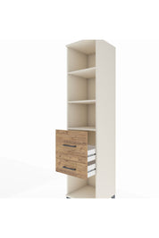 Hyperion Dolap 3 Raflı 2 Çekmeceli 44x44x195 Aytaşı-Çam