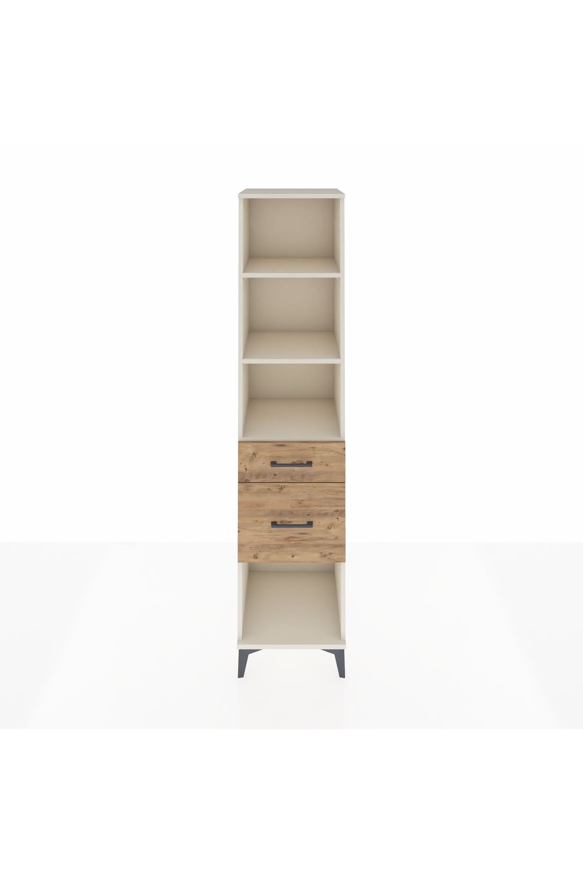 Hyperion Dolap 3 Raflı 2 Çekmeceli 44x44x195 Aytaşı-Çam