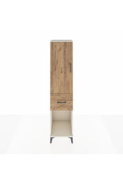 Hyperion Dolap Tek Raflı Tek Çekmeceli Tek Askılı 44x44x195 Aytaşı-Çam