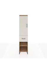Hyperion Dolap 4 Raflı Tek Çekmeceli Tek Kapaklı 44x44x195