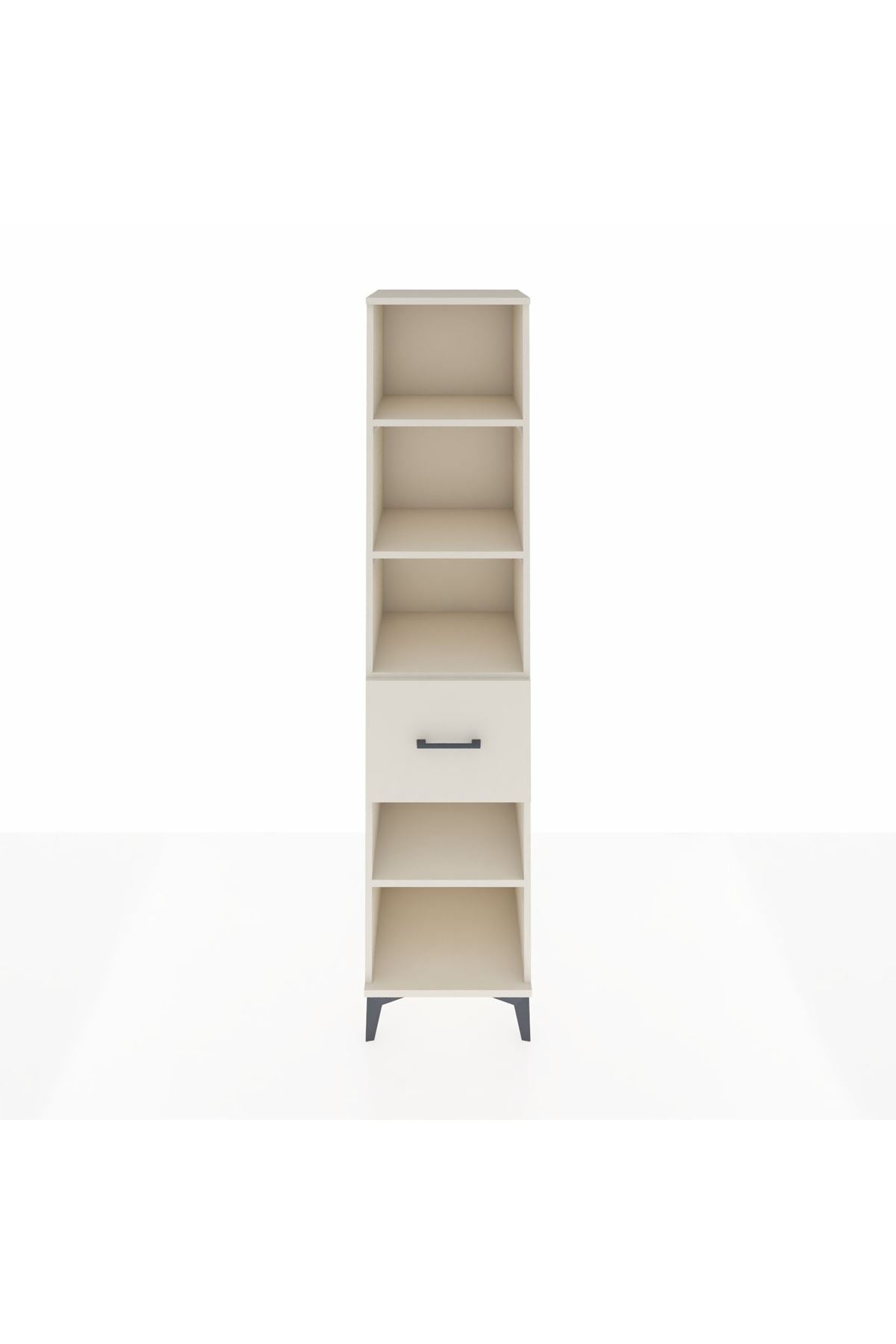 Hyperion Dolap 4 Raflı Tek Çekmeceli 44x44x195 Aytaşı-Aytaşı