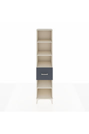 Hyperion Dolap 4 Raflı Tek Çekmeceli 44x44x195 Aytaşı-Antrasit