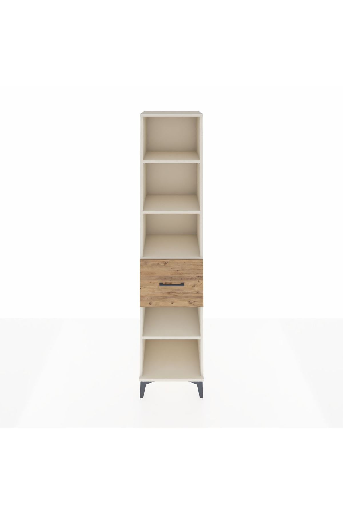 Hyperion Dolap 4 Raflı Tek Çekmeceli 44x44x195 Aytaşı-Çam