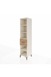 Hyperion Dolap 4 Raflı Tek Çekmeceli 44x44x195 Aytaşı-Çam