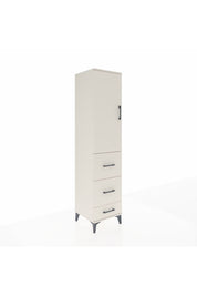 Hyperion Dolap 3 Raflı 3 Çekmeceli Tek Kapaklı 44x44x195 Aytaşı-Aytaşı