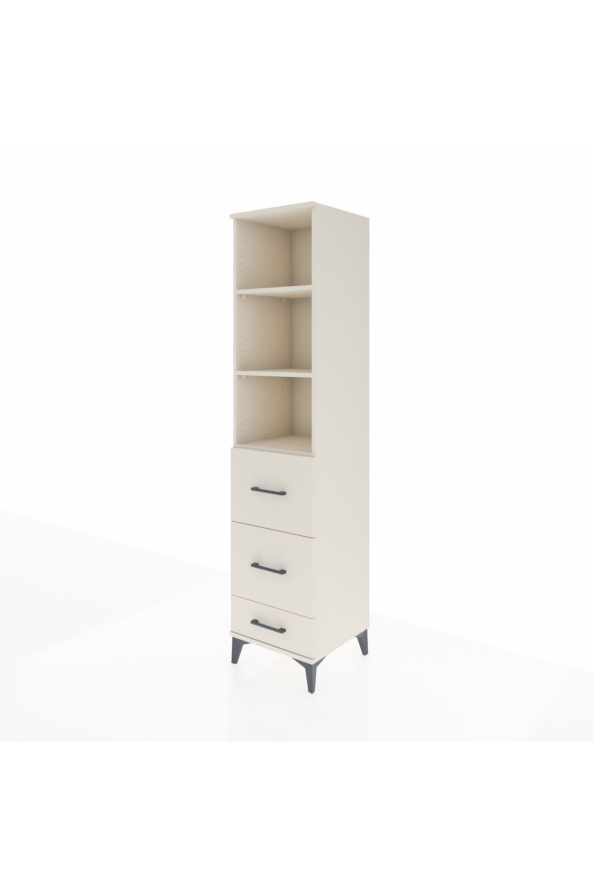 Hyperion Dolap 3 Raflı 3 Çekmeceli 44x44x195 Aytaşı-Aytaşı