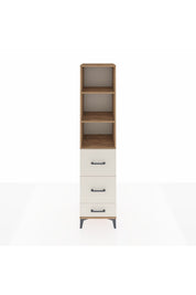 Hyperion Dolap 3 Raflı 3 Çekmeceli 44x44x195 Çam-Aytaşı