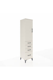 Hyperion Dolap 3 Raflı 4 Çekmeceli Tek Kapaklı 44x44x195 Aytaşı-Aytaşı