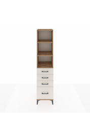 Hyperion Dolap 3 Raflı 4 Çekmeceli 44x44x195 Çam-Aytaşı