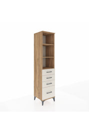 Hyperion Dolap 3 Raflı 4 Çekmeceli 44x44x195 Çam-Aytaşı