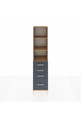 Hyperion Dolap 3 Raflı 4 Çekmeceli 44x44x195