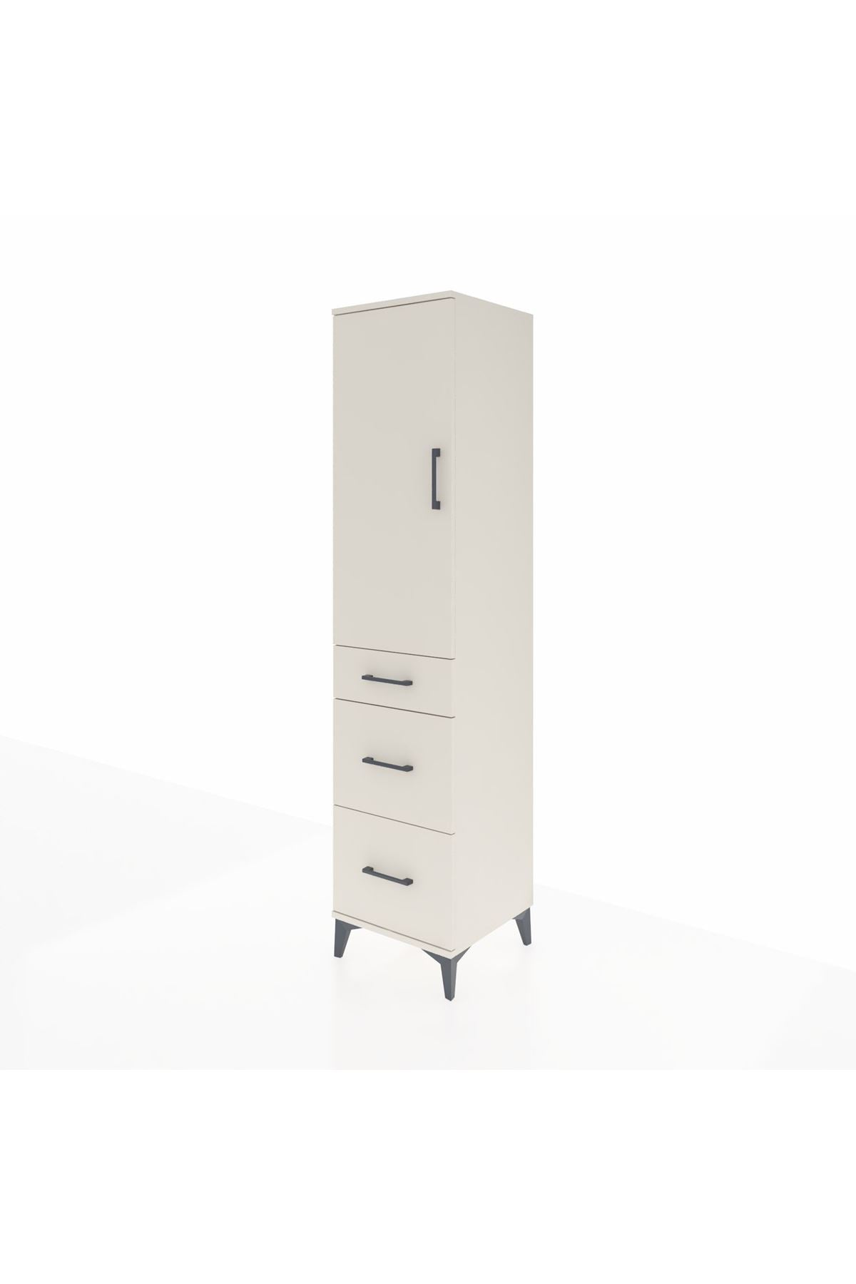 Hyperion Dolap 3 Raflı 3 Çekmeceli 44x44x195 Aytaşı-Aytaşı