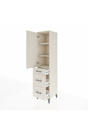 Hyperion Dolap 3 Raflı 3 Çekmeceli 44x44x195 Aytaşı-Aytaşı