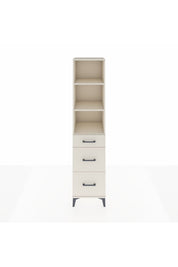 Hyperion Dolap 3 Raflı 3 Çekmeceli Tek Kapaklı 44x44x195 Aytaşı-Aytaşı