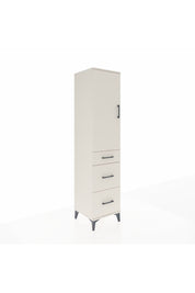 Hyperion Dolap 3 Raflı 3 Çekmeceli Tek Kapaklı 44x44x195 Aytaşı-Aytaşı