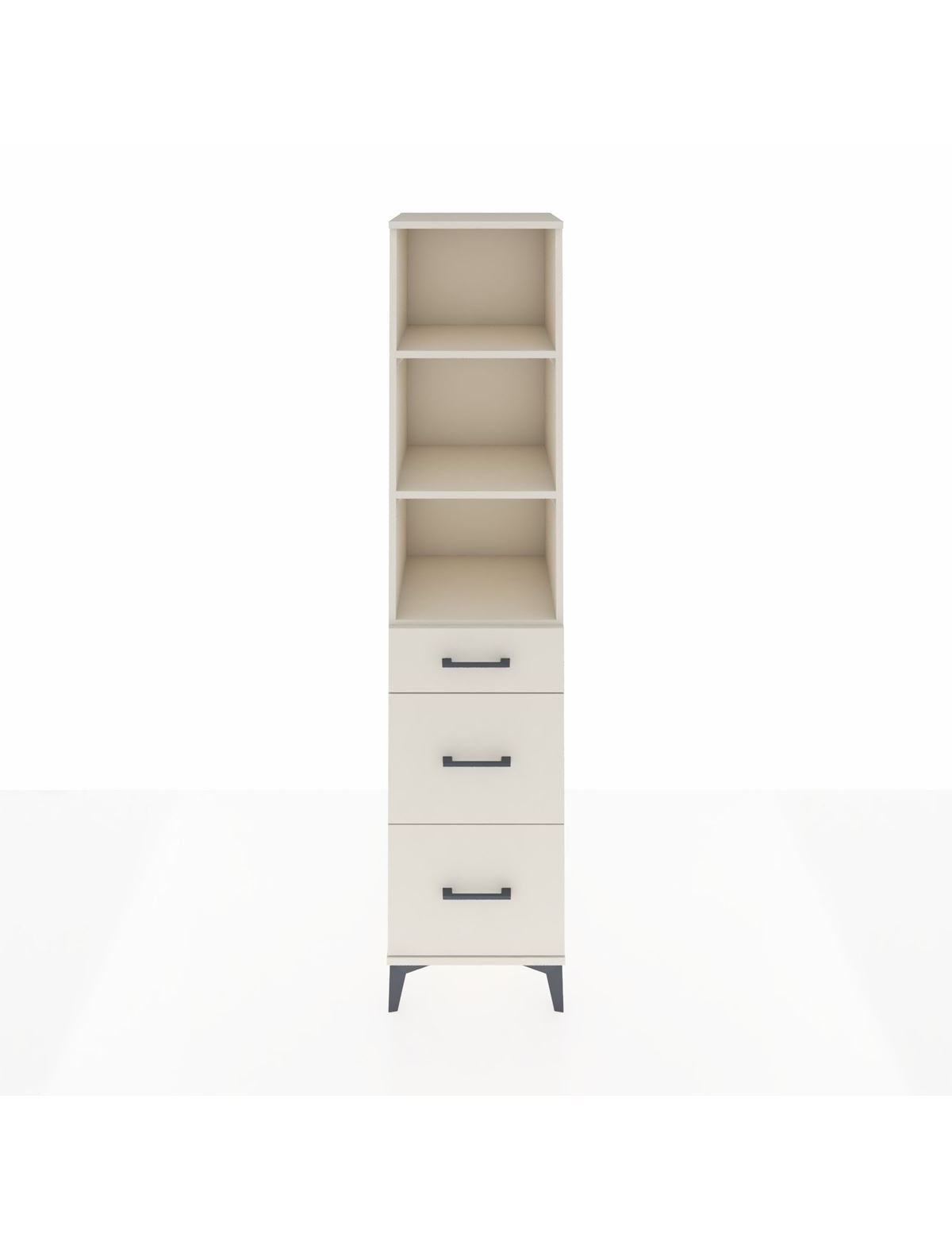 Hyperion Dolap 3 Raflı 3 Çekmeceli 44x44x195 Aytaşı-Aytaşı