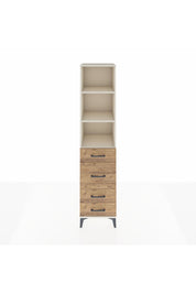 Hyperion Dolap 3 Raflı 4 Çekmeceli 44x44x195 Aytaşı-Çam