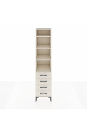 Hyperion Dolap 4 Raflı 4 Çekmeceli 44x44x195 Aytaşı-Aytaşı