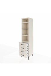 Hyperion Dolap 4 Raflı 4 Çekmeceli 44x44x195 Aytaşı-Aytaşı