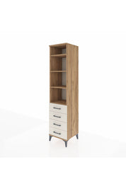 Hyperion Dolap 4 Raflı 4 Çekmeceli 44x44x195 Çam-Aytaşı