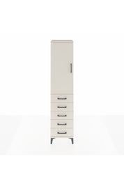 Hyperion Dolap 3 Raflı 5 Çekmeceli Tek Kapaklı 44x44x195 Aytaşı-Aytaşı