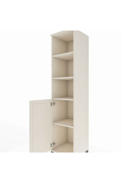 Hyperion Dolap 4 Raflı Tek Kapaklı 44x44x195 Aytaşı-Aytaşı