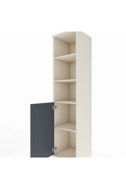 Hyperion Dolap 4 Raflı Tek Kapaklı 44x44x195 Aytaşı-Antrasit