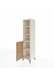 Hyperion Dolap 4 Raflı Tek Kapaklı 44x44x195 Aytaşı-Çam