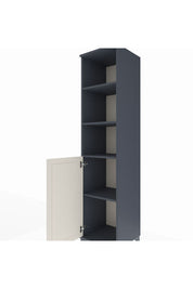 Hyperion Dolap 4 Raflı Tek Kapaklı 44x44x195 Antrasit-Aytaşı