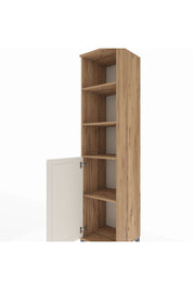 Hyperion Dolap 4 Raflı Tek Kapaklı 44x44x195 Çam-Aytaşı